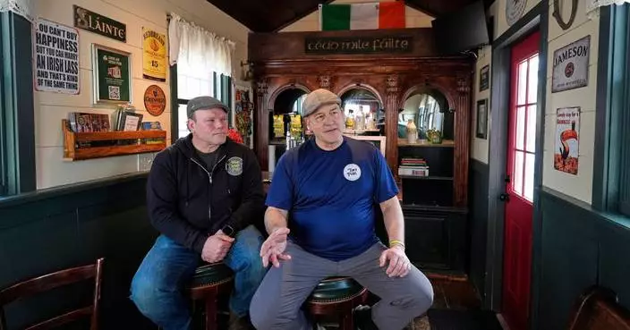 A fleet of festive pubs on wheels bring a taste of Ireland to New England