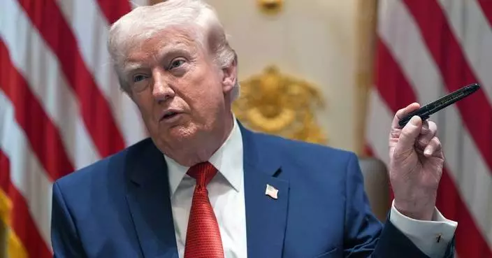 Trump interrupts a Cabinet meeting dealing with the Iran war and rising prices to talk Sharpies