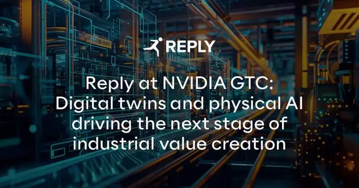 Reply at NVIDIA GTC: Digital Twins and Physical AI Driving the Next Stage of Industrial Value Creation