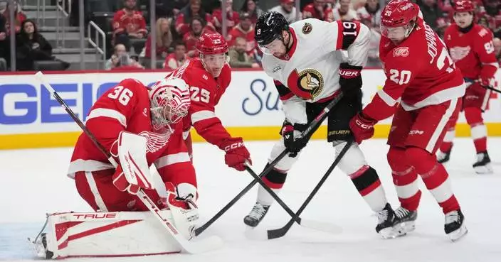 Carter Yakemchuk scores in NHL debut as streaking Senators top Red Wings