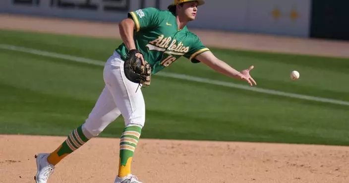 A’s talking playoffs after last season’s improved play with Las Vegas move in the background