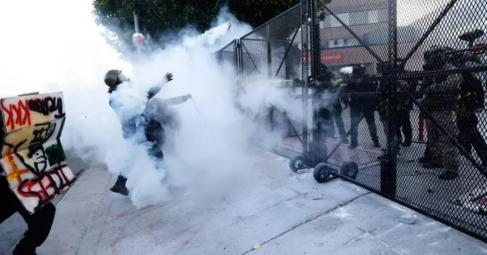 Dozens arrested for failing to disperse after 'No Kings' rally in Los Angeles