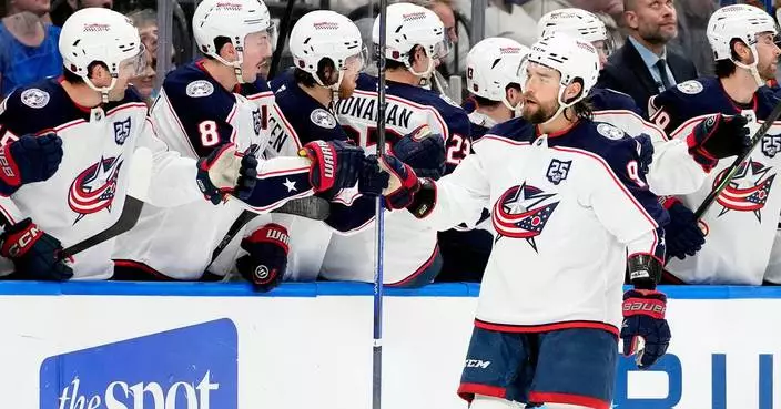 Marchenko carries surging Blue Jackets past Flyers, 2-1 in shootout