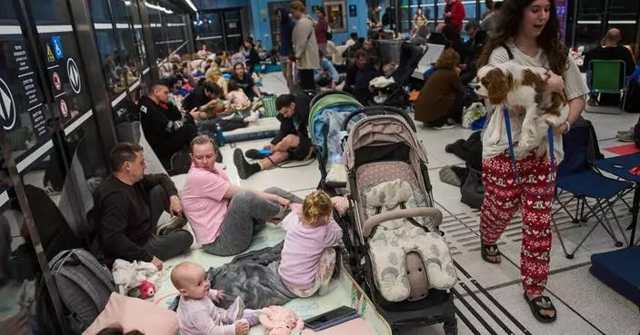 In familiar ritual, Israelis race back and forth to shelters to escape Iranian missile barrages