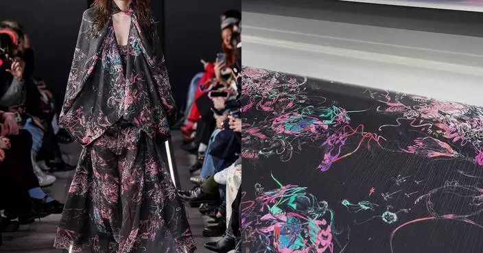 Kyocera’s inkjet textile printer supports the sustainable fashion presented by Florania at Milan Fashion Week
