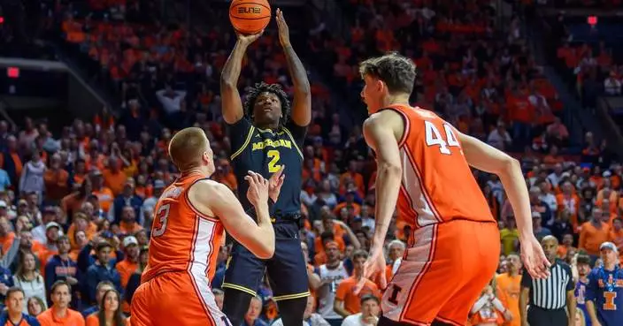 No. 3 Michigan backup guard L.J. Cason to miss remainder of season with torn right knee ligament