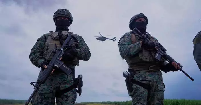 Ecuador’s president rejects allegations that his government is bombing targets inside Colombia