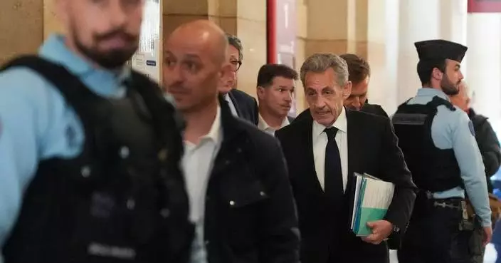 Ex-French president Sarkozy appeals conviction in Libyan campaign financing case