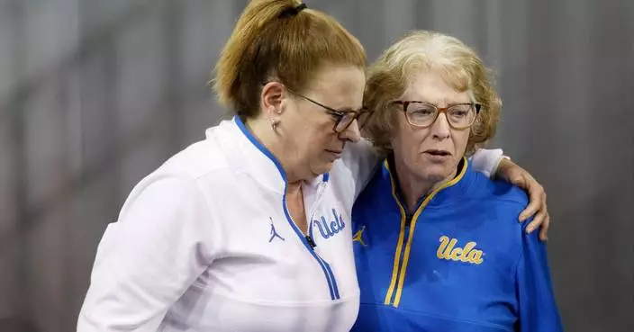 ‘Mother Bruin’ brings support as the UCLA women open March Madness