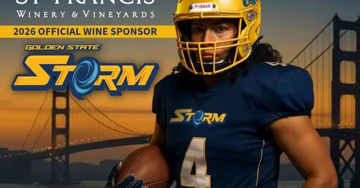 ADDING MULTIMEDIA St. Francis Winery &amp; Vineyards Named Official Wine Partner of the Golden State Storm for the Team’s Inaugural Season