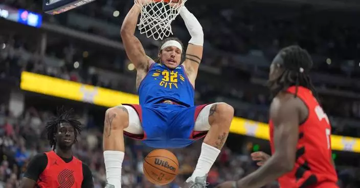 A crowded bench and a 16-point win: The Nuggets finally look whole again