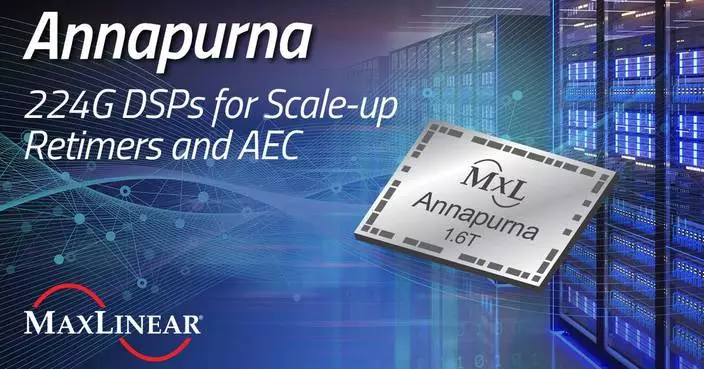 MaxLinear Unveils Annapurna 224G Scale-Up Retimer to Extend Copper Connectivity in AI Data Centers