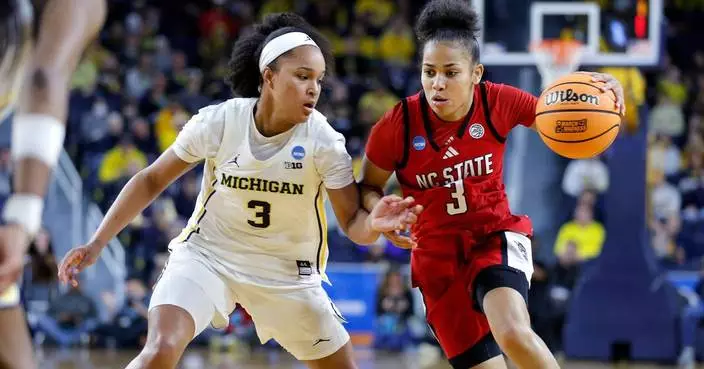 NCAA Tournament gives Michigan’s Mila Holloway a chance to step out of the shadow of star teammates