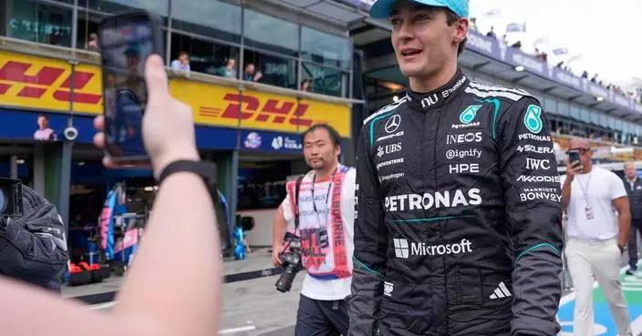 Russell, Antonelli lead Mercedes in one-two qualifying positions for F1's Australian GP