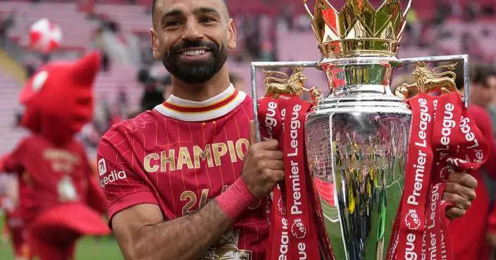 A look at Mohamed Salah’s trophy-laden career at Liverpool, in numbers