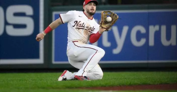 Nationals option outfielder Dylan Crews, the 2023 No. 2 overall draft pick, to Triple-A Rochester