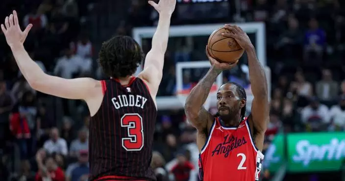 Kawhi Leonard scores 28 points in the Clippers’ 119-108 victory over the Bulls