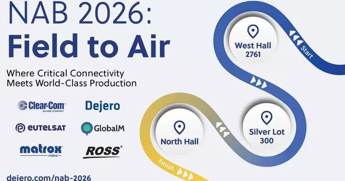 Dejero and Eutelsat Unite World-Class Broadcast Partners for Live “Field to Air” Showcase at NAB 2026