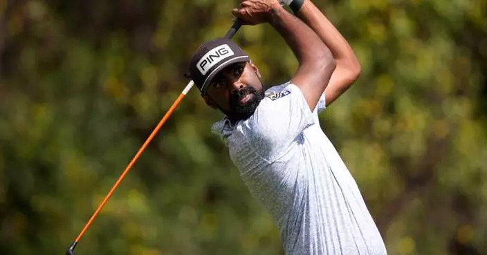 Theegala finds a fairway and leads LA to late victory over Jupiter for 1-0 lead in TGL final