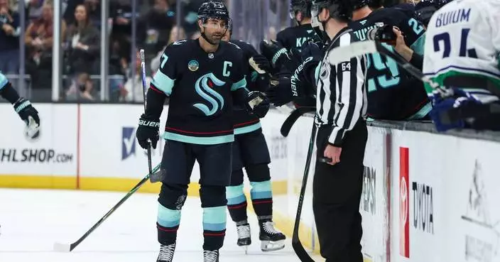 Eberle scores twice as Kraken defeat Canucks 5-1