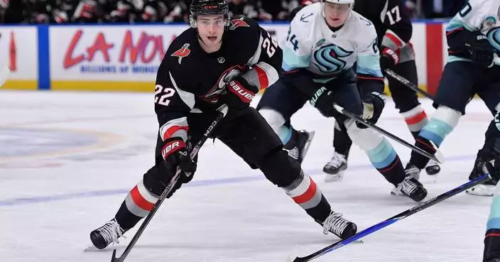 Thompson, Quinn score in shootout to give Sabres 3-2 win over Kraken