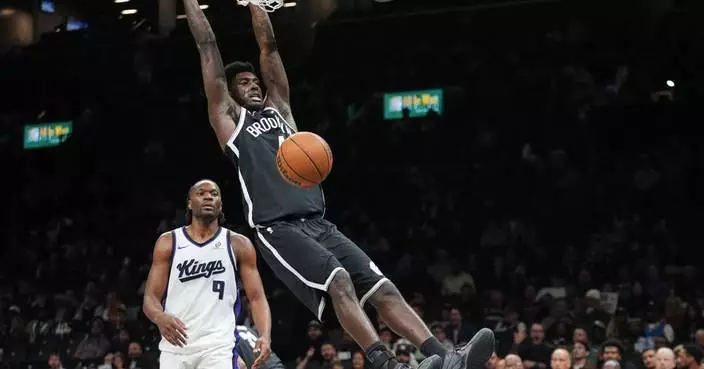 Nets rout Kings 116-99 to end 10-game losing streak