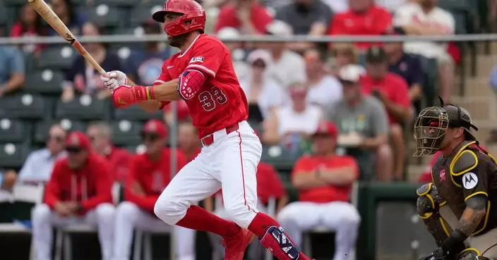 Angels release pitcher Hunter Strickland and utilityman Chris Taylor from minor league contracts