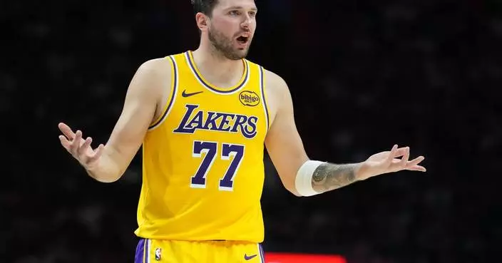 Lakers’ Luka Doncic suspended for 1 game by NBA after his 16th technical foul