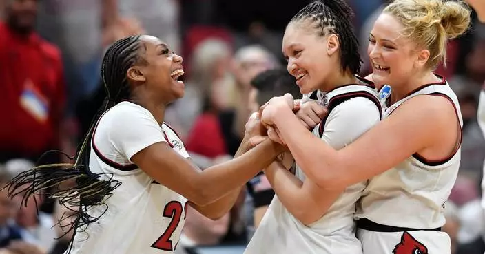 Istanbulluoglu scores 18 points, No. 3 Louisville holds off No. 6 Alabama to reach women’s Sweet 16