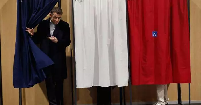 French voters head to polls in early municipal test before 2027 presidential election