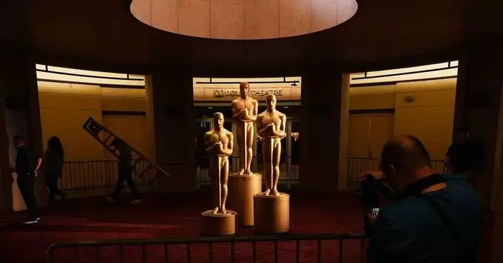 The Latest: Stars walk the red carpet at the 2026 Academy Awards