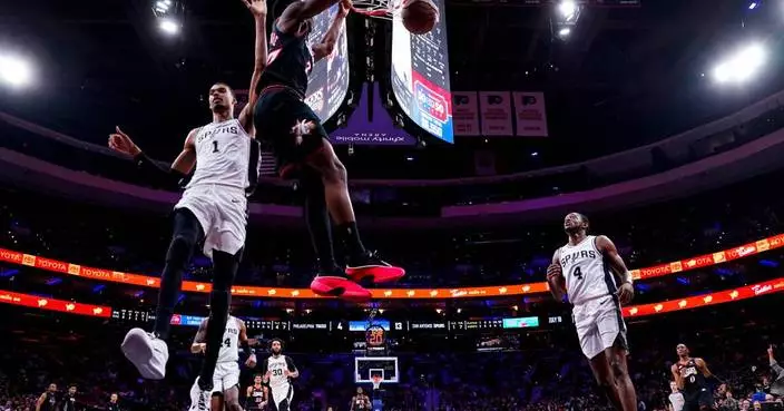 76ers rookie VJ Edgecombe out at least 1 game with bruised back