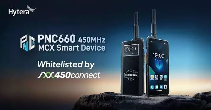 Hytera Announces 450Connect Whitelisting of PNC660 450MHz at MWC 2026