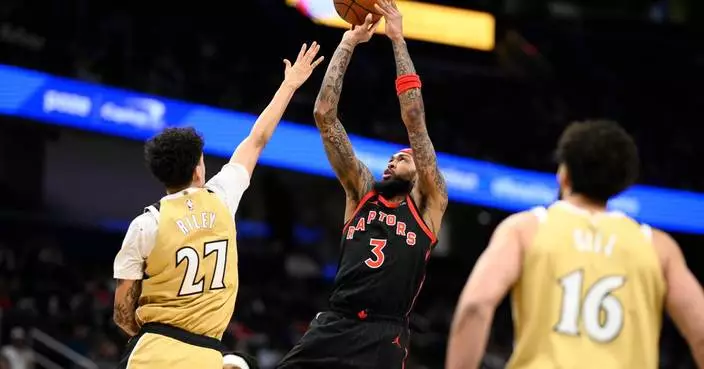 Raptors take control in the second half and hand the Wizards their 4th straight loss, 134-125
