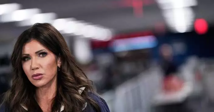 Photos of Kristi Noem, Trump's first Cabinet secretary to leave during his second term