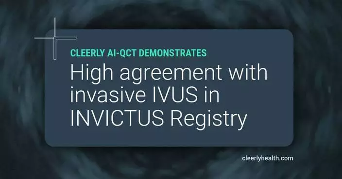 Cleerly AI-QCT Demonstrates High Agreement with Invasive IVUS in INVICTUS Registry