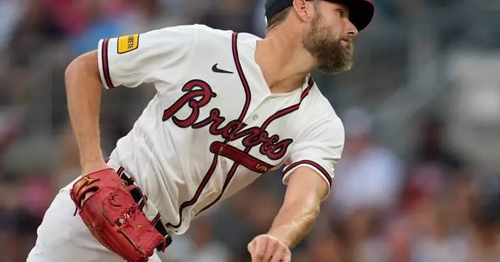 3 homers, strong start by Chris Sale carry Braves to 6-0 win over Royals on opening night in Atlanta