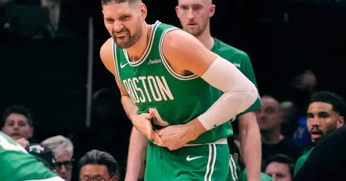 Celtics center Nikola Vucevic has surgery on broken right ring finger and will miss at least 3 weeks