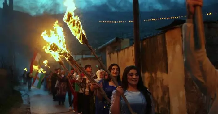 Syrian Kurds return home to celebrate Nowruz for the first time since exile