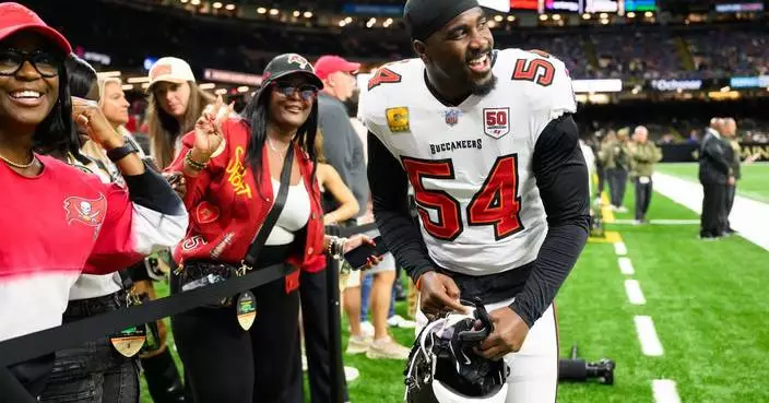 Buccaneers linebacker Lavonte David is retiring after 14 seasons with Tampa Bay