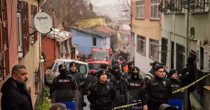 2 buildings collapse in central Istanbul after gas explosion, search operations underway