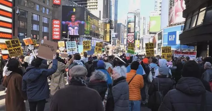 Protests erupt across US to decry aggression against Iran