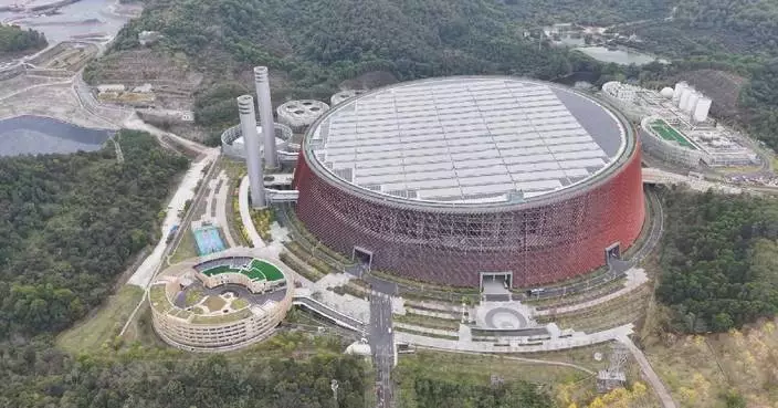 Green waste incineration plant in south China’s Shenzhen turns trash into energy, resources
