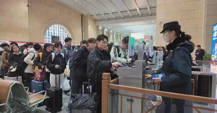 Measures adopted to ensure smooth return trips after Spring Festival holidays in China
