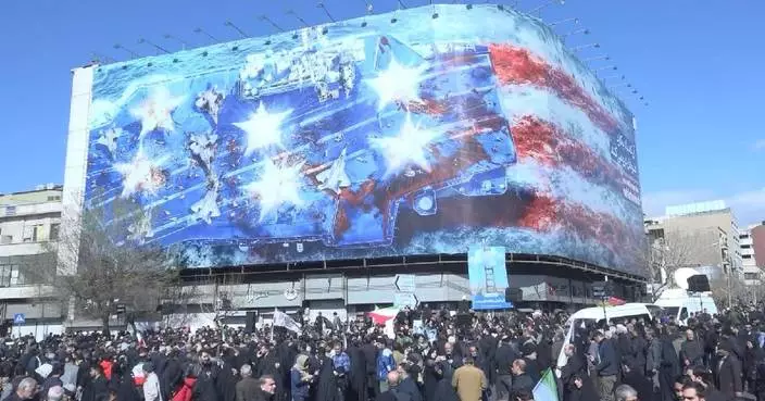 Iranians mourn supreme leader’s death, vow solidarity