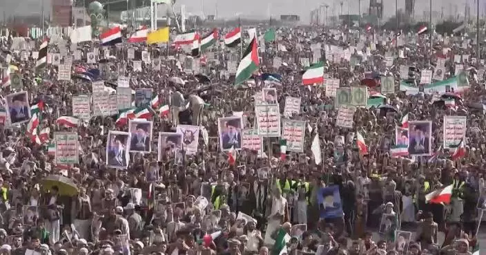 Mass protests held in Yemen to condemn U.S.-Israeli strikes on Iran