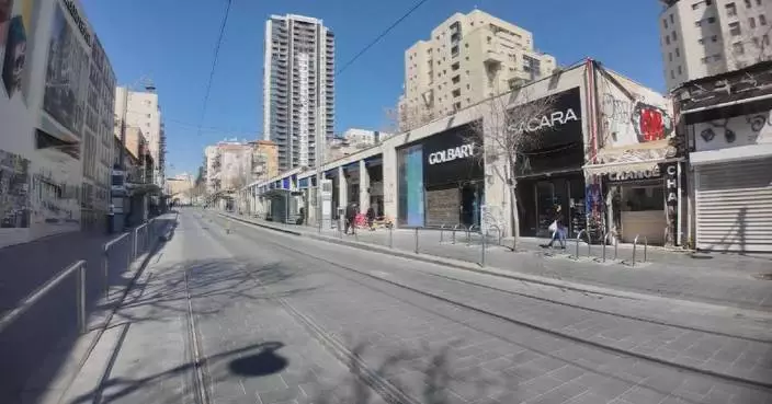 Jerusalem streets quiet amid Middle East tensions