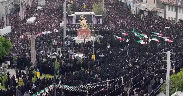 Thousands attend funeral in Iran for students killed in US-Israeli strikes