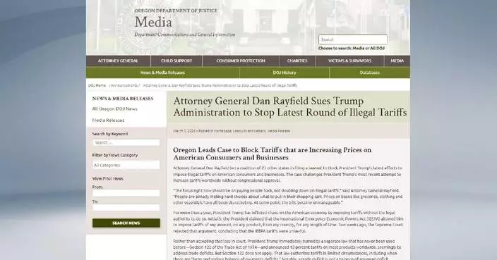 24 US states sue to block Trump’s new tariff plan