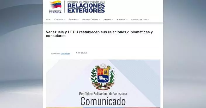 US, Venezuela agree to resume diplomatic relations